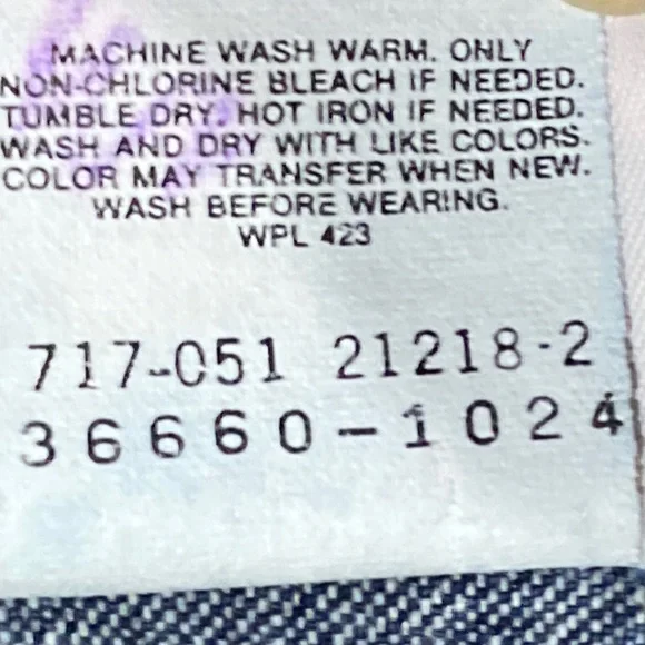 Vintage Little Levi's Acid Washed Denim Romper - Picture 15 of 15